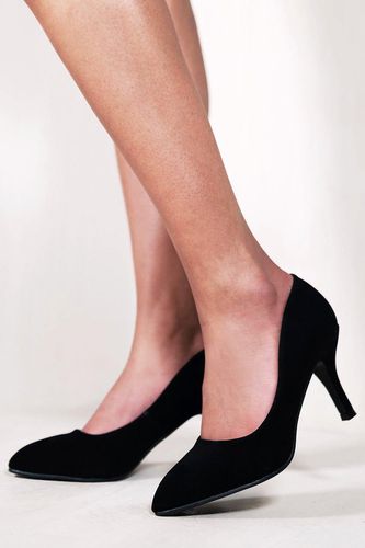 Womens 'Paola' Mid High Heel Court Pump Shoes With Pointed Toe - - 4 - NastyGal UK (+IE) - Modalova