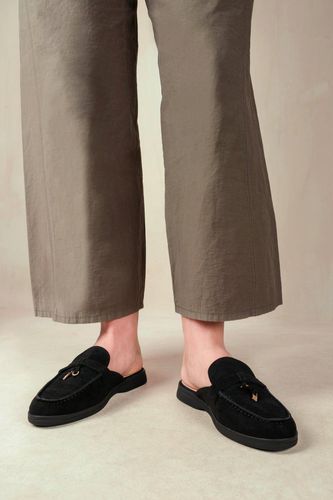 Womens 'Twilight' Flat Slip On Loafer With Tassel Detail - - 3 - NastyGal UK (+IE) - Modalova