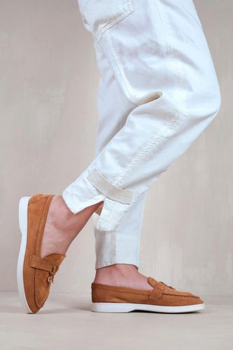 Womens 'Pegasus' Slip On Trim Loafers With Accessory Detailing - - 4 - NastyGal UK (+IE) - Modalova