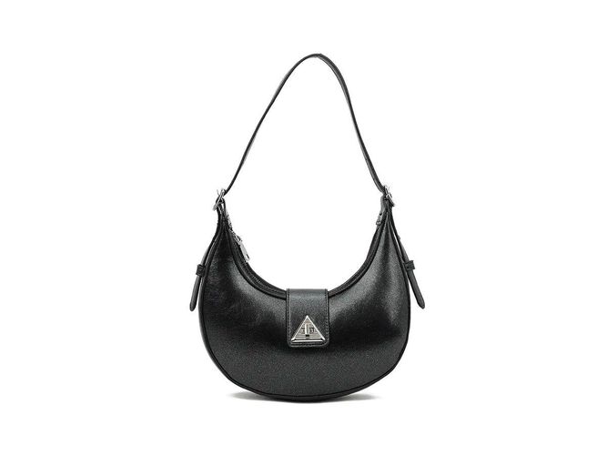 Womens 'Alma' Small Curved Shoulder Bag With Zip - - One Size - NastyGal UK (+IE) - Modalova
