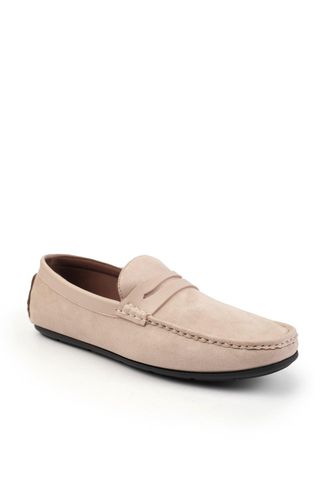 Alfie' Driving Shoes - Beige - 6 - Where's That From - Modalova