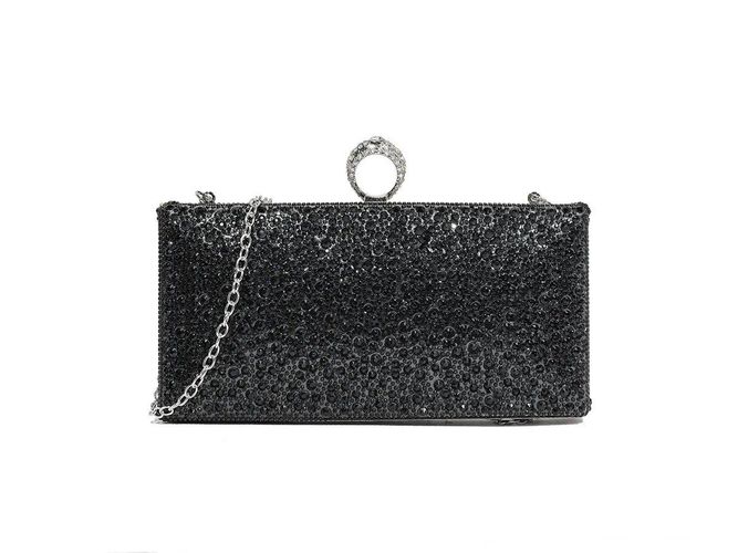 Womens 'Tova' Small Clutch Diamante Bag - - One Size - NastyGal UK (+IE) - Modalova