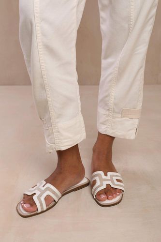 Womens 'Surge' Cut Out Strap Flat Sandals - - 4 - NastyGal UK (+IE) - Modalova