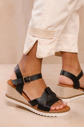 Womens 'Sydney' Wedge Shoes With Front Strap Detail - - 6 - NastyGal UK (+IE) - Modalova