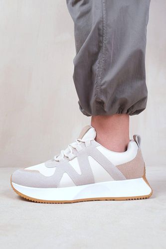 Womens 'Momentum' Runner Sneaker Trainers With Suede Detail - - 3 - Where's That From - Modalova