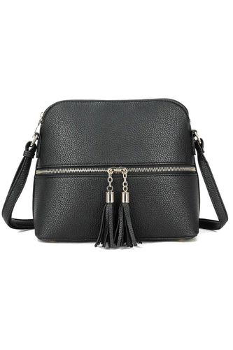 Womens 'Breeze' Crossbody Bag With Tassel And Zip Detail - - One Size - NastyGal UK (+IE) - Modalova