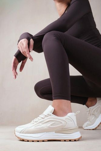 Womens 'Mars' Clean Lines Design Lace Up Chunky Sole Fashion Trainers - - 7 - NastyGal UK (+IE) - Modalova