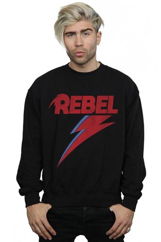 Distressed Rebel Sweatshirt - - 4XL - David Bowie - Modalova
