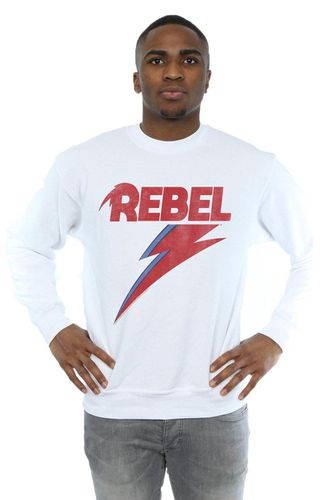 Distressed Rebel Sweatshirt - - 4XL - David Bowie - Modalova