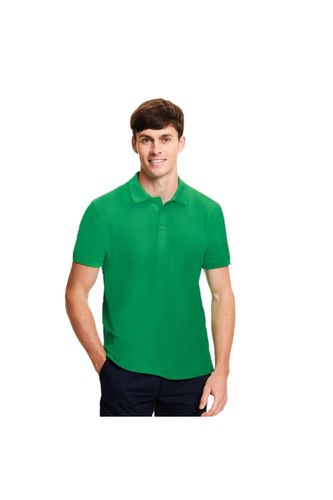 Iconic Polo Shirt - Green - M - Fruit of the Loom - Modalova
