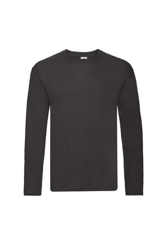 R Long-Sleeved T-Shirt - Black - XL - Fruit of the Loom - Modalova