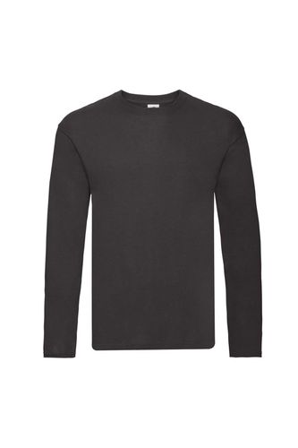 R Long-Sleeved T-Shirt - Black - L - Fruit of the Loom - Modalova