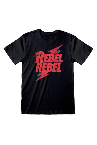 Rebel Rebel T-Shirt - Black - XL - David Bowie - Modalova