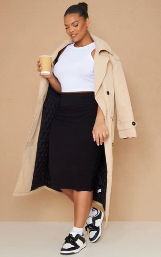 Womens Basic Plus Jersey Midi Skirt - 18 - NastyGal UK (+IE) - Modalova