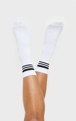 Womens Stripe Sports Socks - One Size - NastyGal UK (+IE) - Modalova