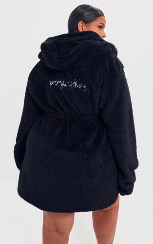 Womens Plus Fluffy Dressing Gown - XL - NastyGal UK (+IE) - Modalova