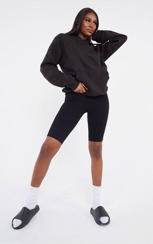 Womens Tall Structured Contour Rib Cycle Shorts - M - NastyGal UK (+IE) - Modalova
