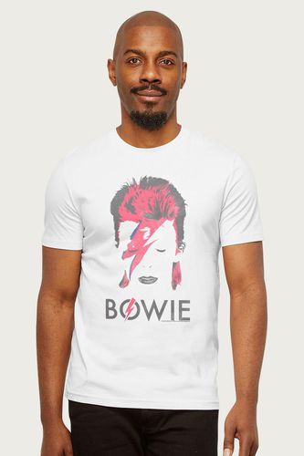 Aladdin Sane Album Cover T-Shirt - - M - David Bowie - Modalova