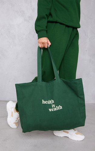 Womens Forest Slogan Oversized Tote Bag - One Size - NastyGal UK (+IE) - Modalova