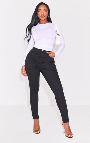 Womens Shape High Waisted Super Stretch Denim Jeans - 8 - NastyGal UK (+IE) - Modalova