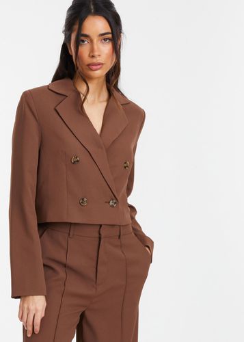 Womens Cropped Tailored Blazer - - 6 - NastyGal UK (+IE) - Modalova