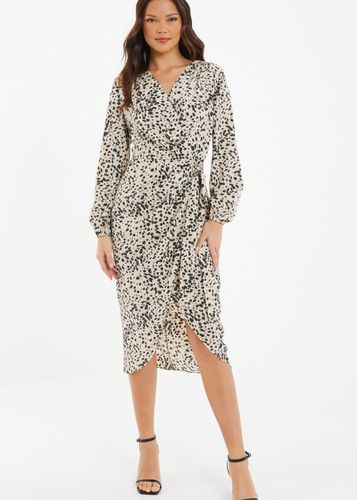 Womens Animal Print Midi Dress - - 12 - NastyGal UK (+IE) - Modalova