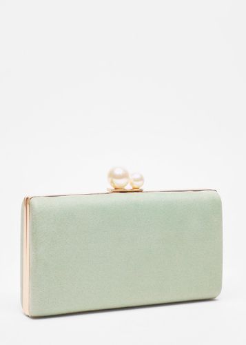 Womens Sage Pearl Clip Box Bag - - One Size - NastyGal UK (+IE) - Modalova
