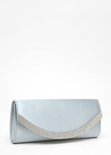 Womens Satin Embellished Clutch Bag - - One Size - NastyGal UK (+IE) - Modalova