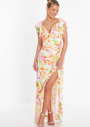 Womens Tropical Print Maxi Dress - - 8 - NastyGal UK (+IE) - Modalova
