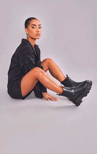 Womens Chunky Extreme Cleated Chelsea Ankle Boots - 3 - NastyGal UK (+IE) - Modalova