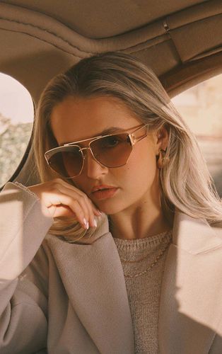 Womens Slim Aviator Sunglasses - One Size - NastyGal UK (+IE) - Modalova