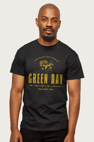 Revolution Radio Cat T-Shirt - - S - Green Day - Modalova