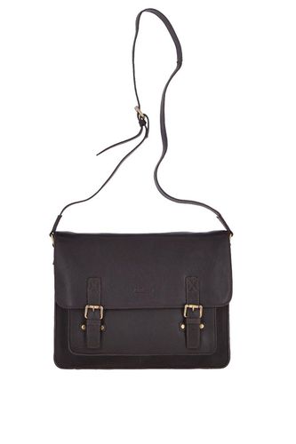 Riccardo' Carry All Real Leather Messenger Bag - - One Size - Ashwood Leather - Modalova