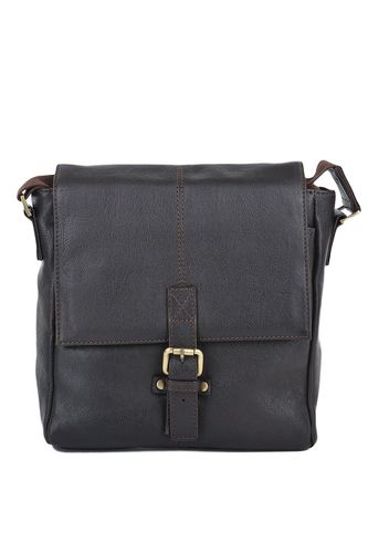 Luigi' Small Real Leather Flight Side Bag - - One Size - Ashwood Leather - Modalova