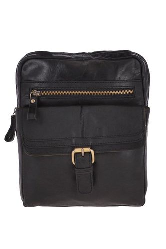 Real Leather Vintage Flight Shoulder Bag - - One Size - Ashwood Leather - Modalova