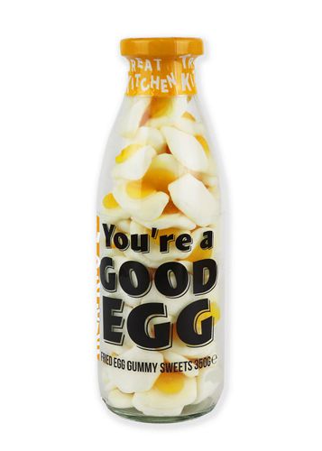 Youre A Good Egg Gummy Fried Eggs Message Bottle - - One Size - Treat Kitchen - Modalova