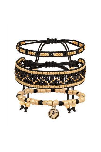 Womens Geometric Bead Bracelet Set - One Size - Bibi Bijoux - Modalova