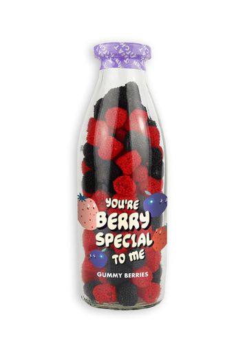 You're berry special to me" Gummy Berries in a Glass Bottle - - One Size - Treat Kitchen - Modalova
