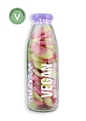 Vegan Sour Giant Strawberries Sweet Bottle - - One Size - NastyGal UK (+IE) - Modalova