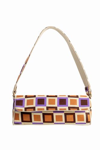 Womens 70's Geometric Printed Shoulder Bag - - One Size - NastyGal UK (+IE) - Modalova
