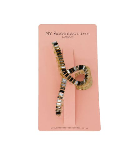 Womens Diamanté Swirl Hair Clip - - One Size - NastyGal UK (+IE) - Modalova