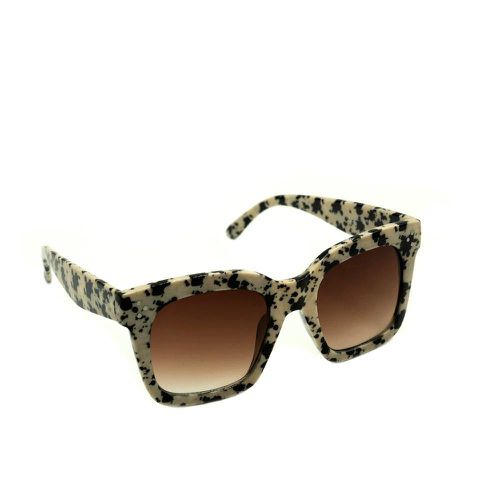 Womens Oversized Square Sunglasses in Milky Tortoiseshell - - One Size - My Accessories London - Modalova
