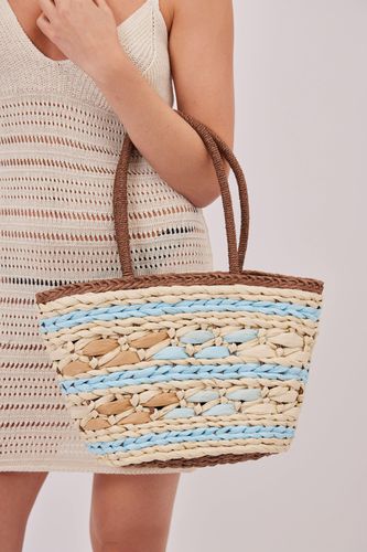 Womens Chunky Weave Straw Bag - - One Size - NastyGal UK (+IE) - Modalova