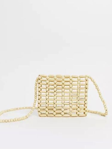 Womens Wooden Beads Cross Body Bag - - One Size - NastyGal UK (+IE) - Modalova