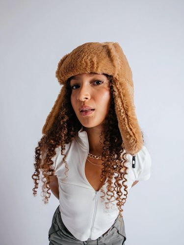 Faux Fur Trapper Hat - - One Size - SVNX - Modalova