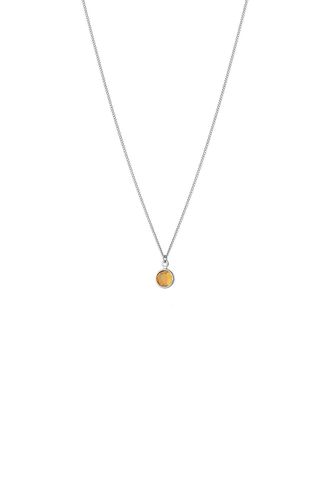Womens November Birthstone Crystal Necklace Sterling Silver - - 16 inches - NastyGal UK (+IE) - Modalova