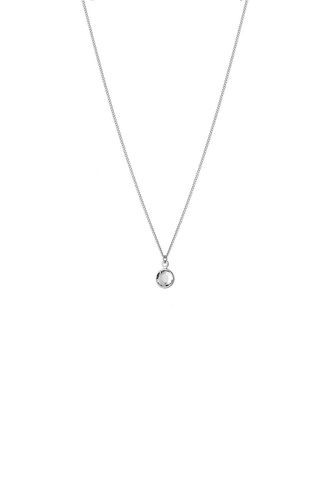 Womens April Birthstone Crystal Necklace Sterling Silver - - 16 inches - NastyGal UK (+IE) - Modalova