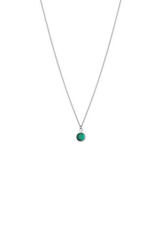 Womens May Birthstone Crystal Necklace Sterling Silver - - 16 inches - NastyGal UK (+IE) - Modalova