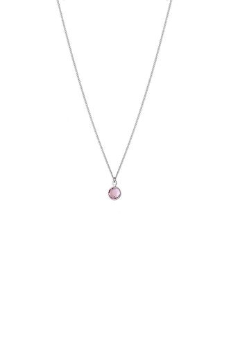 Womens June Birthstone Crystal Necklace Sterling Silver - - 16 inches - NastyGal UK (+IE) - Modalova