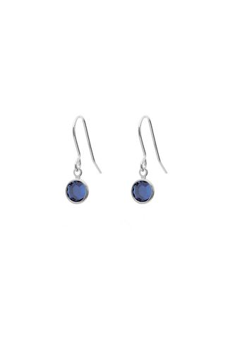 Womens September Birthstone Crystal Drop Earrings Silver Plated - - One Size - NastyGal UK (+IE) - Modalova